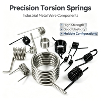 Ressort de torsion en fil formé de précision OEM, ressort de torsion en métal résistant à la corrosion pour les accessoires de quincaillerie domestique