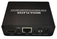 Lecteur multimédia de diffusion vidéo réseau USB vers IP avec sortie HDMI