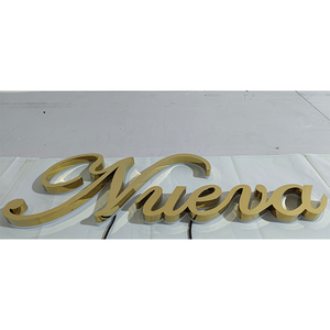 Panneaux d'affichage culturels LED or étanches haute luminosité pour les parcs à thème américains Commandes en gros créatives pour les décorations d'entreprise - Product Image 1