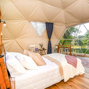 Outdoor Geodesic Dome Luxury Hotel <b>Tent</b> for Glamping SG-DL-009 High-Strength Steel <b>Frame</b> Resists Corrosion and Rust Withstands W - Product Image 5