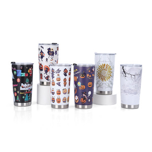 Vaso Térmico para Auto de 20oz con Diseño Graffiti, Acero Inoxidable 304, Impresión <span class=keywords><strong>5D</strong></span>, Aislado para Hielo, Patrón Personalizado, Venta al Por Mayor - Product Image 4