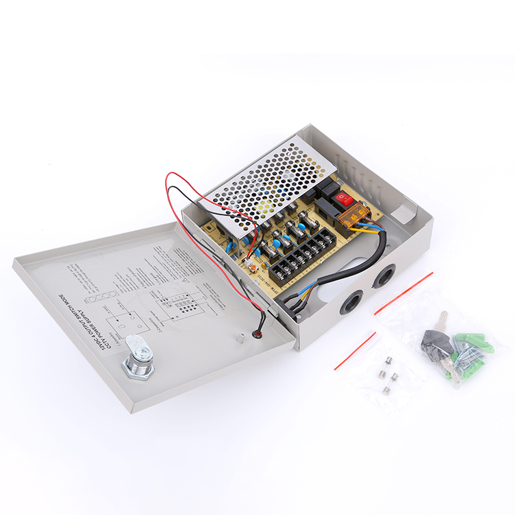 Лучший друг для камер видеонаблюдения 12 В 3a 4ch импульсный источник питания для камеры видеонаблюдения