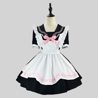 Robe de cosplay originale de style japonais JK, uniforme de marin à col marin, costume de demoiselle d'honneur
