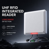 Lector RFID de Control de Acceso Industrial, Rango de Lectura de 0-6 m, RS232 WG26, Sistema de Gestión de Básculas con Relé