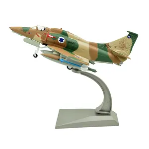 1:72 A-4M Skyhawk Fighter Attack Metal Plane Model Israeli Air Force Military Airplane Model Aircraft Mode Diecast Plane
