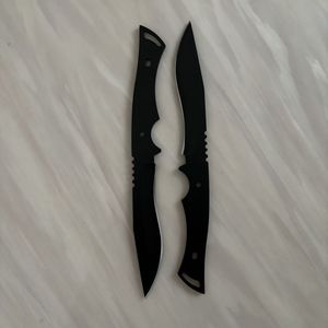 Cuchillo de defensa personal para acampar al aire libre, cuchillo de mano para carne y frutas, cuchillo recto, cuchillo táctico de supervivencia para acampar, barbacoa - Product Image 2
