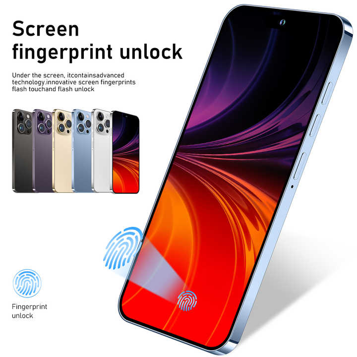 Hot 6.7 Inch i14 Pro Max Smartphone Android Cellphone Unlock Long ...
