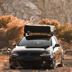 Tente de toit de voiture OEM double couche pour 2 personnes avec échelle, ouverture automatique rapide, résistante à la neige et à l'eau pour SUV/camion, toutes saisons - Product Image 5