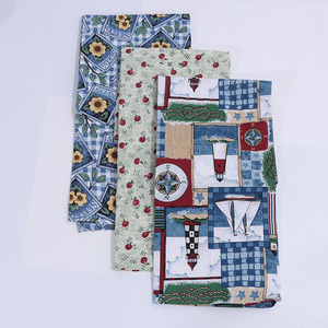 Shoshom — serviettes à thé avec tissu numérique coloré, serviettes de cuisine 100% coton, tissu Floral personnalisé - Product Image 4