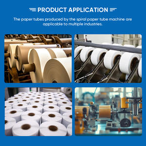 पीएलसी मोटर और गियर-उच्च क्षमता उत्पादन लाइन के साथ छोटे व्यवसाय स्वचालित पेपर ट्यूब बनाने की मशीन - Product Image 5