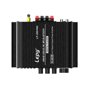 Amplificador LEPY LP-269PRO de 4.1 Canales, Bluetooth 5.0, Entrada Coaxial, USB, SD, Función FM, Salida para Subwoofer, Sistema de Sonido para Cine en Casa - Product Image 3