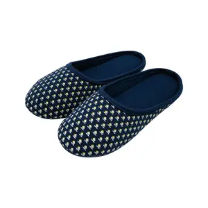 Wholesale Printing Breathable Bedroom Moroccan Babouche Slippers for Ladies RPET Fabric Women's Fancy Geometric Mules Slippers