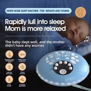 Máquina de ruido blanco portátil, juguete <span class=keywords><strong>para</strong></span> <span class=keywords><strong>dormir</strong></span> de noche de bebé, Color de luz nocturna, reproductor de Audio de música cálida <span class=keywords><strong>para</strong></span> ayudarlo a <span class=keywords><strong>dormir</strong></span> y relajarse - Product Image 6