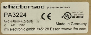 NUEVO IFM con Celda de Medición de Cerámica PA3224 - Product Image 6