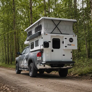 Huntoo Camper coulissant tout-terrain pour pick-up, avec toilettes, pour Ford Maverick, compatible avec camionnettes, fourgonnettes, camping-cars, caravanes et petites remorques utilitaires - Product Image 1