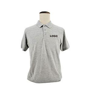 Polo d'affaires personnalisé de haute qualité en polyester pour le golf, avec broderie et logo - Product Image 1