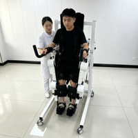 Exosquelette robotique pour l'entraînement à la marche |   Robot de marche pour membres inférieurs |   Dispositif de Neuroreadaptation |   Modes actif et passif