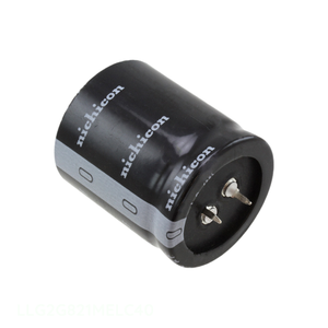 Condensador de Aluminio de 820 uF, Canal 820, Tipo Through Hole, 20%, 400V, SNAP TH LLG2G821MELC40 - Product Image 1