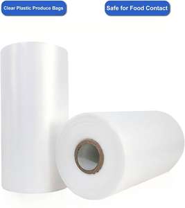 Bolsas de Plástico Reciclables y Ecológicas para Productos en Rollo, Bolsas Transparentes para Almacenamiento de Alimentos, para Pan, Verduras, Frutas y Carne - Product Image 4
