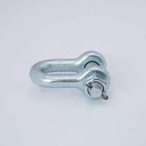 Aleación de acero G210 Galvanizado Tipo EE. UU. Tornillo Pin D Arco Grillete 1/2 "Spray de plástico - Product Image 4