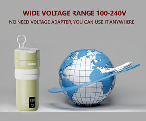 <span class=keywords><strong>Bouilloire</strong></span> électrique portable à large plage de tension 100-240V, utilisable dans le monde entier, prix de gros, fabricant d'usine - Product Image 2