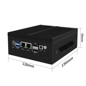 Cheap Fanless N100 <b>Mini</b> <b>PC</b> 4x or 2x10G SFP+ 2xi226-V 2.5G DDR5 <b>MINI</b> Industrial Computer Proxmox <b>desktop</b> - Product Image 3