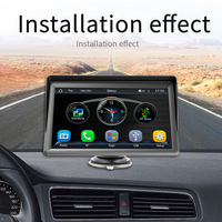 Écran intelligent universel 7 pouces Android Auto multimédia vidéo sans fil Carplay écran tactile tablette Portable voiture stéréo