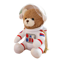 Ours en peluche astronaute en peluche jouets en gros ours en peluche en peluche Animal en peluche personnalisé ours astronaute en peluche