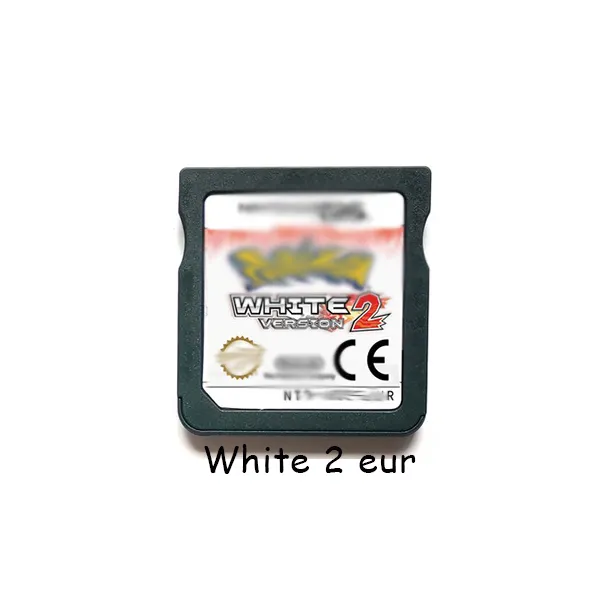 Eur version Retro Nostalgia Retro Video Games Black White 1 2 Game Cards cartridge