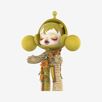 Коллекционные фигурки POPMART MEGA SKULLPANDA 1000% «Подсолнухи» (Музей Ван Гога), сюрприз-боксы для декора дома