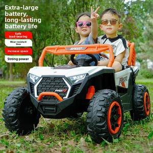 سيارة أطفال كهربائية رباعية الدفع للتحكم عن بعد للطرق الوعرة للأولاد، مصنوعة من البلاستيك، مناسبة للأطفال من عمر <span class=keywords><strong>3</strong></span> سنوات - Product Image 2