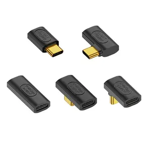 240W USB 4.0 USB C כדי סוג C מתאם 40Gbps 8K 120Hz וידאו אודיו זכר נקבה ממיר עבור Macbook Samsung טלוויזיה מחשב נייד