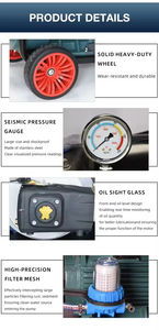 <span class=keywords><strong>Machine</strong></span> de nettoyage industrielle à haute pression <span class=keywords><strong>Machine</strong></span> de nettoyage de canalisations d'égouts Équipement laveuse Jet d'eau Nettoyeur de surface - Product Image 6