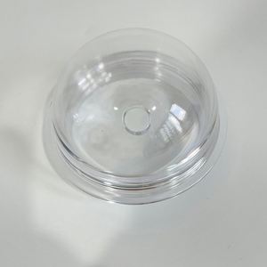 24Oz Pre Drilled Snow Globe Reusable <b>Cups</b> Water Iced Coffee <b>Cup</b> With Dome Lid - Product Image 4