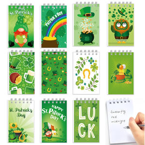 Nuevo cuaderno <span class=keywords><strong>de</strong></span> espiral con diseño irlandés, mini libreta portátil <span class=keywords><strong>de</strong></span> <span class=keywords><strong>bolsillo</strong></span>, bloc <span class=keywords><strong>de</strong></span> notas pequeño. - Product Image 4