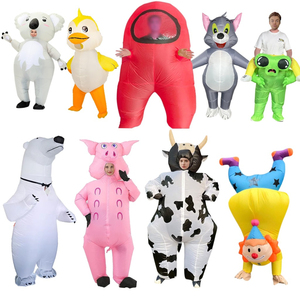 Costume de mascotte gonflable amusant pour adultes, idéal pour les fêtes, les carnavals <span class=keywords><strong>et</strong></span> les événements. - Product Image 1