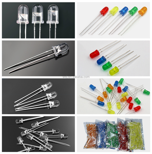 Nhà máy 29 năm 3mm 5mm <span class=keywords><strong>10mm</strong></span> DIP <span class=keywords><strong>LED</strong></span> Diode Trắng Đỏ Xanh xanh vàng cam tròn phẳng hình chữ nhật hàng đầu - Product Image 5