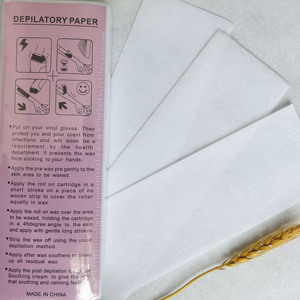 <span class=keywords><strong>Bande</strong></span> de papier de cire d'épilation de <span class=keywords><strong>tissu</strong></span> non tissé jetable pour l'épilation de <span class=keywords><strong>bande</strong></span> d'épilation d'épilation de bras de jambe de corps - Product Image 6