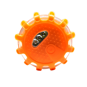 LED Roadside <strong>Traffic</strong> <strong>Light</strong> Flare <strong>Traffic</strong> Barrier Lantern Rescue Beacon Disc Floodlight Signal Lamp Caution <strong>Warning</strong> <strong>Light</strong> For Car - Product Image 4