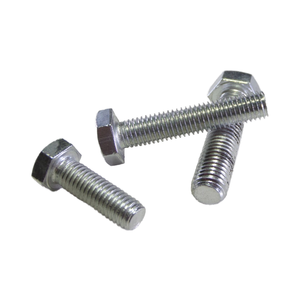 Grau 4.8-12.9 Aço Carbono Hexágono Cabeça Parafusos com Porca Arruela H.D.<span class=keywords><strong>G</strong></span> Fasteners Zincado Ferro Parafuso e Porcas Fabricante - Product Image 3