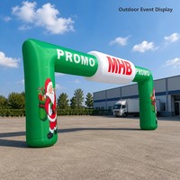 Arche gonflable personnalisée pour les agences de publicité, porte d'entrée avec logo personnalisé pour les événements en plein air et la promotion de la marque