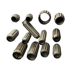 Новая выхлопная труба для мотоцикла из нержавеющей стали 409L, двойная оплетка, гибкая, с двумя входами и двумя выходами, универсальная - Product Image 6