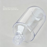 Flacon pulvérisateur transparent en plastique PETG vide de 30 ml, 50 ml, 100 ml, 120 ml, 150 ml, 180 ml pour soins de la peau