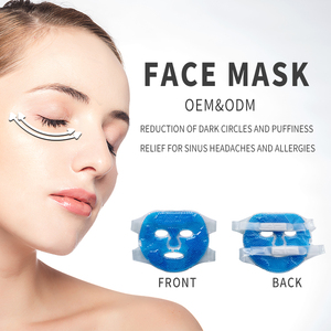 Paquete de máscara facial reutilizable al por mayor máscara de cuentas de gel facial compresa fría y caliente máscara de hoja de PVC <span class=keywords><strong>para</strong></span> mujer OEM ODM - Product Image 3