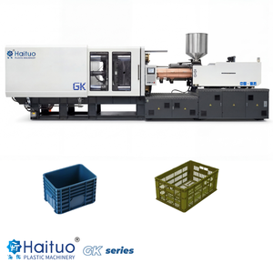 เครื่องฉีดพลาสติกแบบแนวนอน Haituo GK สำหรับผลิตลังเก็บผลไม้แบบ ABS พร้อมระบบ PLC ทนทาน ใช้ซ้ำได้ เหมาะสำหรับสวนผลไม้ ทำงานเสียงเบา - Product Image 2
