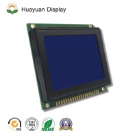 Écran LCD STN 3 "GH12864-3002, 128x64, Module graphique LCM monochrome 12864 avec rétroéclairage LED, affichage industriel intégré