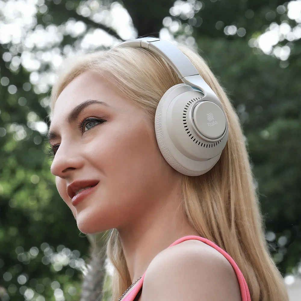 Gezisi yeni gelenler 2023 Bluetooth kablosuz ANC gürültü iptal kulaklık Gamer derin bas Stereo ses kulaklık