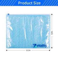 Emballage étanche biodégradable avec logo personnalisé enveloppe postale enveloppe rembourrée en poly enveloppe à bulles sac à fermeture éclair zip-lock