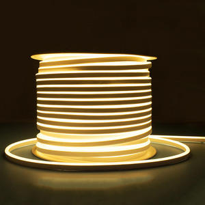 AC 110 120V 220V Blanco cálido Flexible LED Neon Strip Lights 2835 SMD IP67 Outdoor Led Neon <span class=keywords><strong>Flex</strong></span> Rope Light - Product Image 1