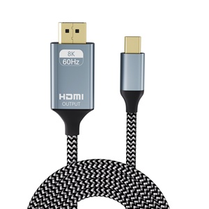 <span class=keywords><strong>C</strong></span>âble <span class=keywords><strong>USB</strong></span> Type <span class=keywords><strong>C</strong></span> <span class=keywords><strong>vers</strong></span> <span class=keywords><strong>DisplayPort</strong></span> 6FT, ultra haute vitesse 32,4 Gbps, 8K 60Hz, 4K <span class=keywords><strong>144Hz</strong></span>, compatible Thunderbolt 4/3, <span class=keywords><strong>DisplayPort</strong></span> 1.4 - Product Image 4